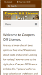 Mobile Screenshot of coopersofflicence.com