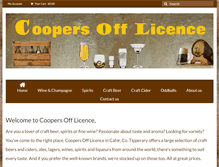 Tablet Screenshot of coopersofflicence.com